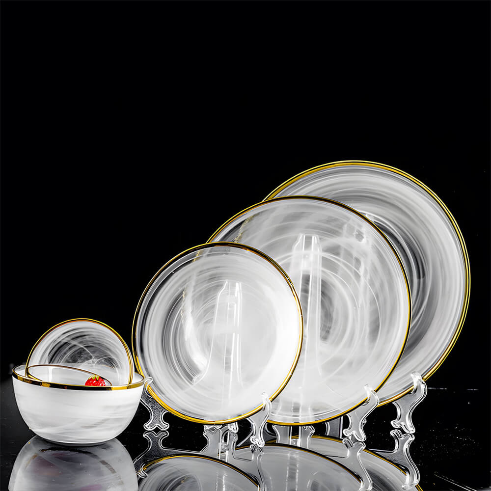 Clear Glass Charger Plate
