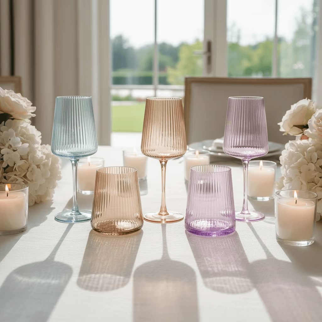 Colored Glass Cup