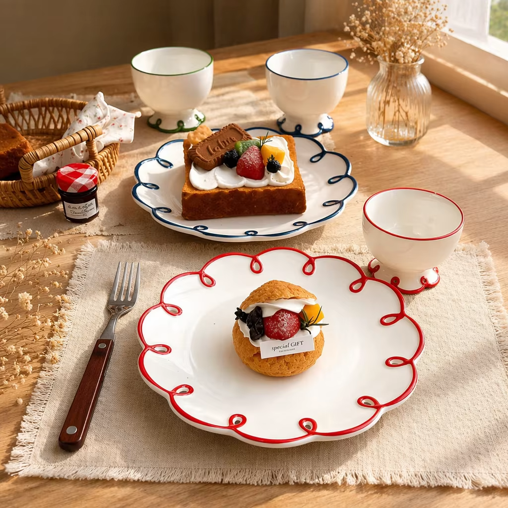 european fan shaped ceramic dinner plate european fan shaped ceramic dinner plate