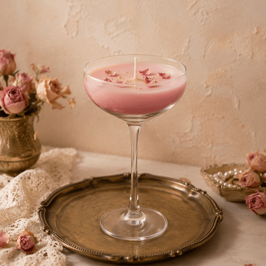Clear Glass Candle Holder