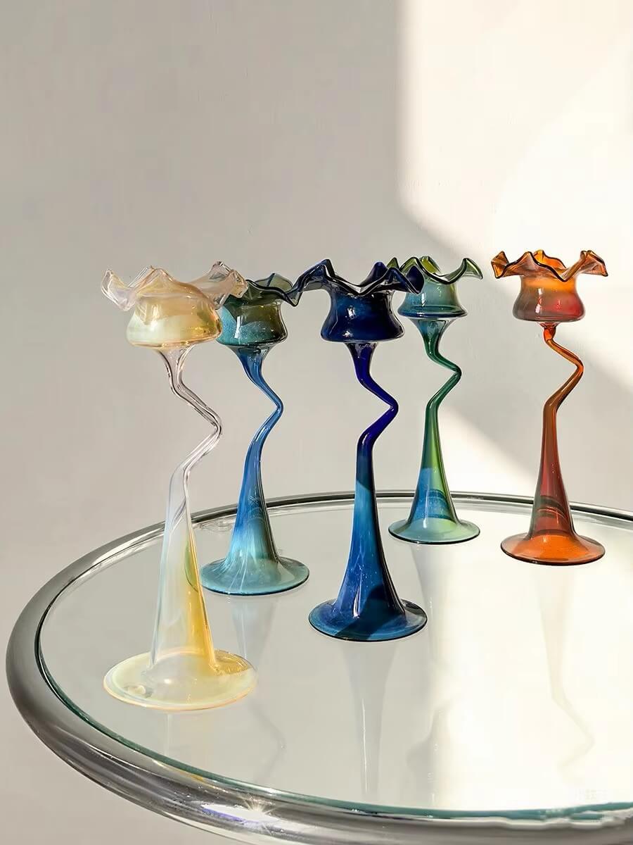 Luxury Glass Candle Holder