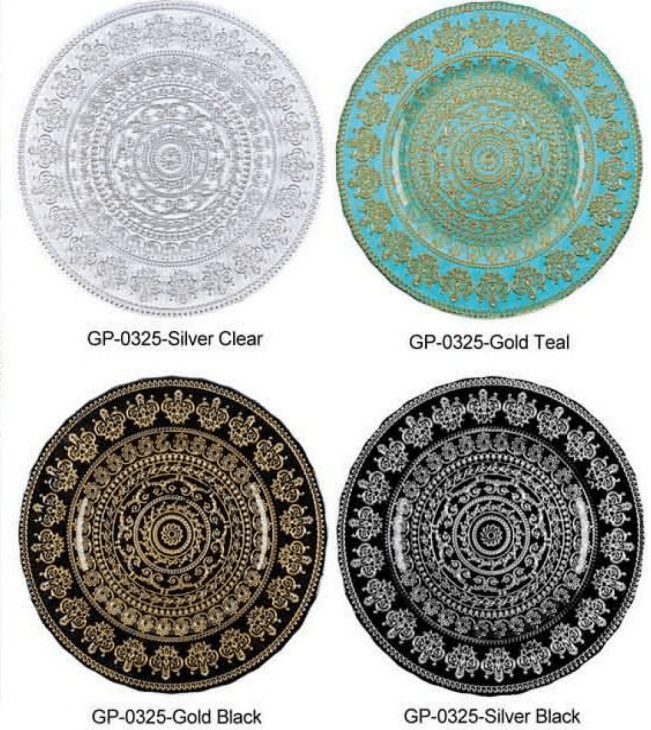 Glass Charger Plate