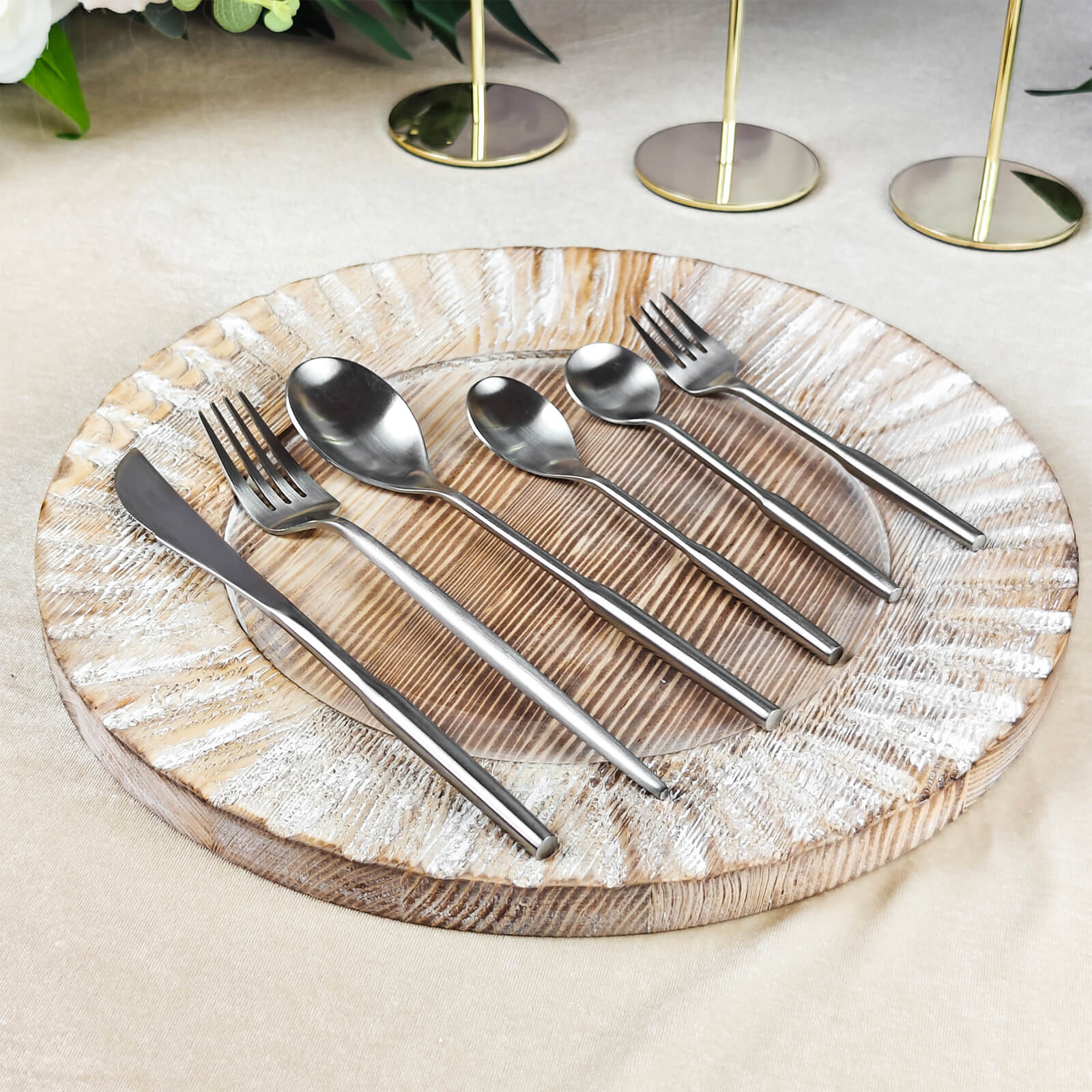 Stainless Steel Knives and Forks