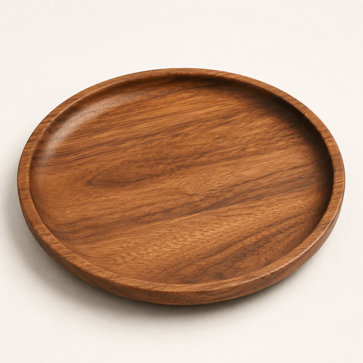 Wooden Serving Plate Detail 2