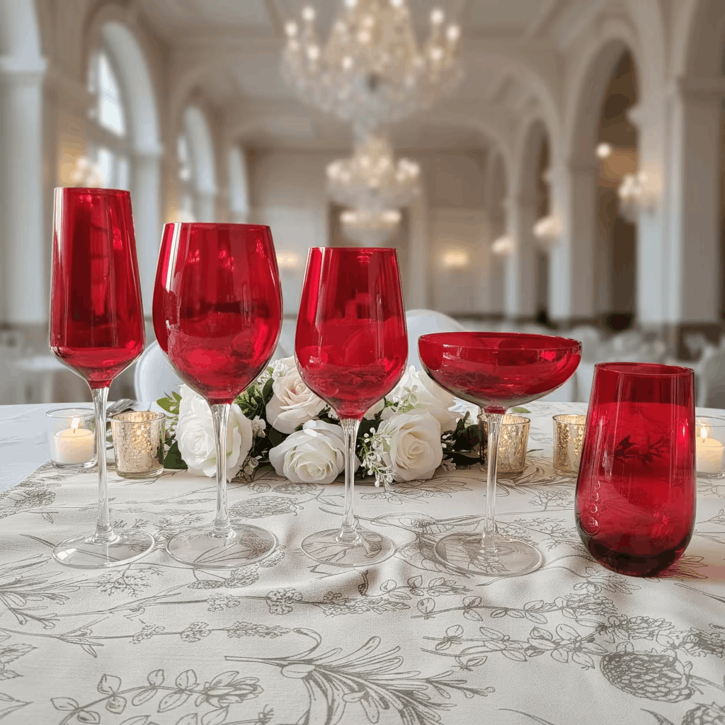 Colored Glass Cup