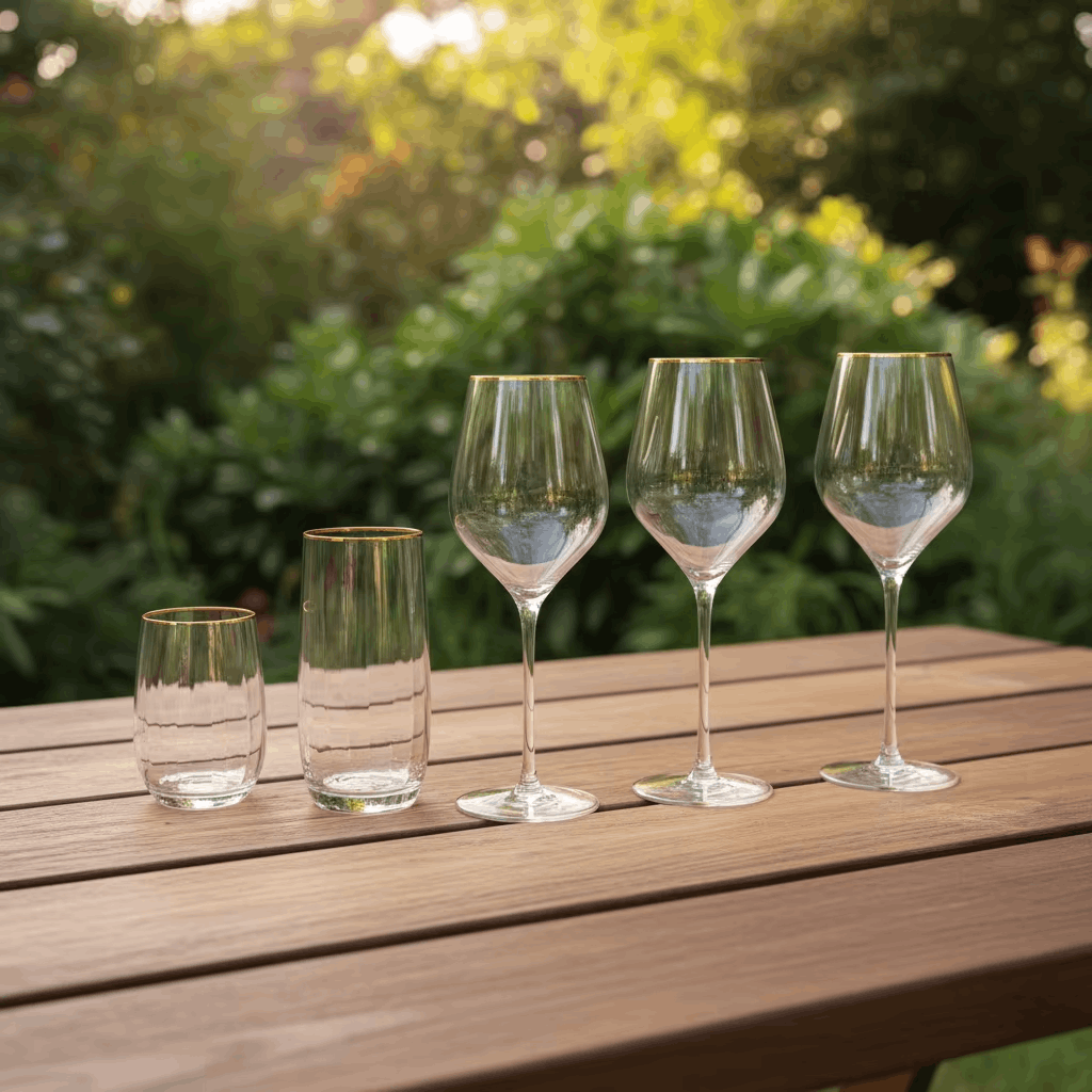 Luxury Glass Drinking Cup