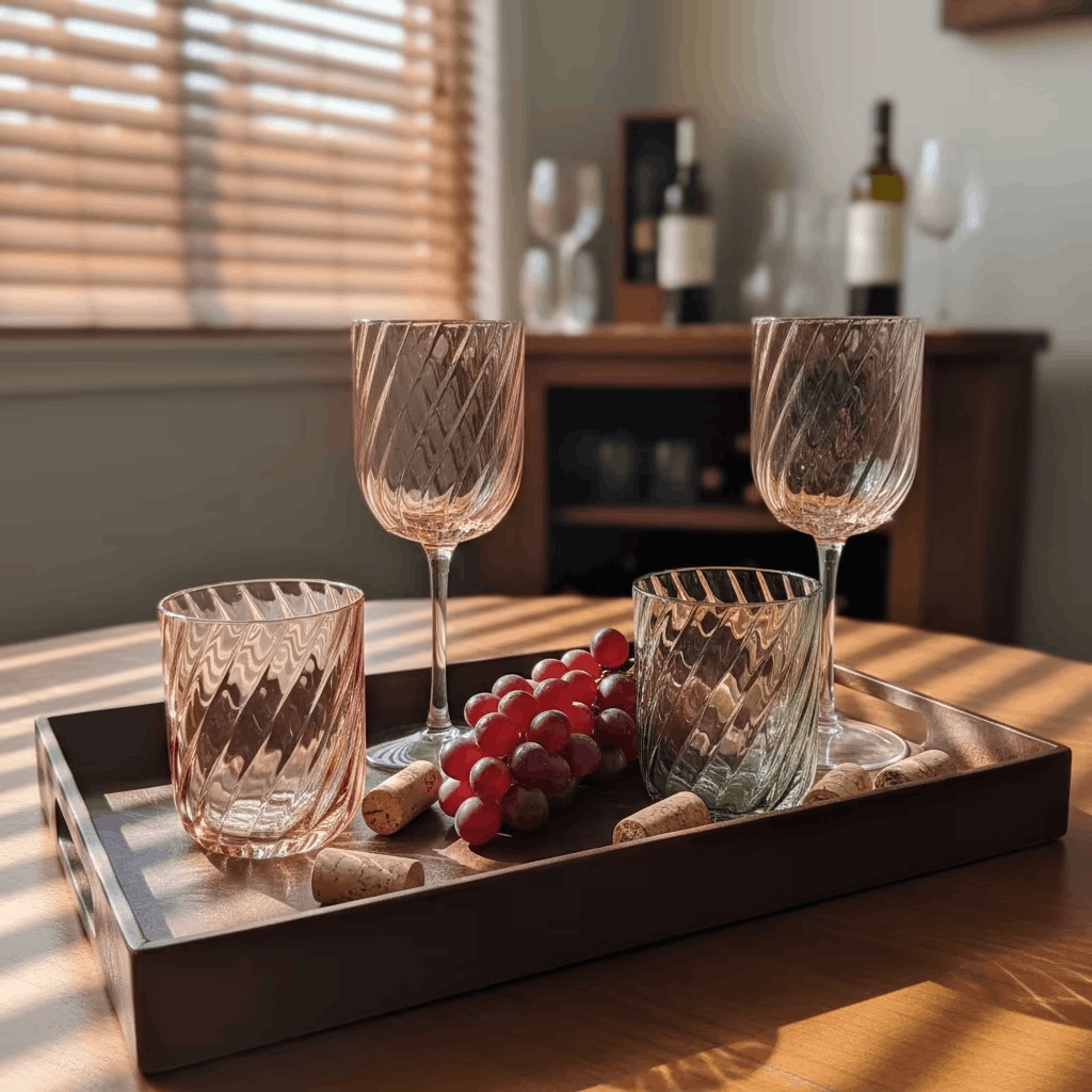 Luxury Glass Drinking Cup Detail 1