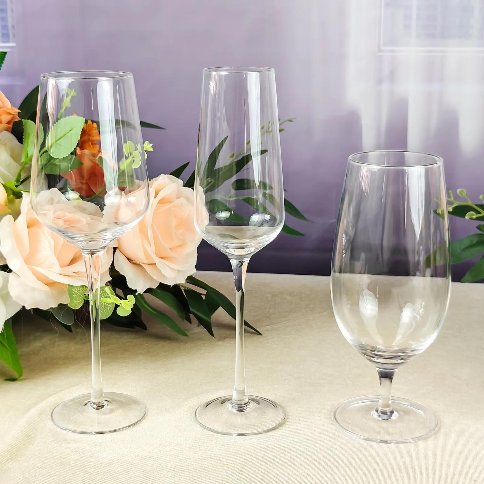 Clear Glass Cup Detail 3